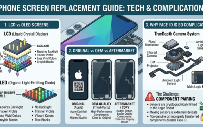 iPhone LCD vs OLED screen comparison — Dr. Smartphone Thailand